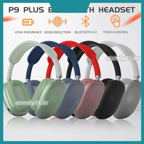 Fone De Ouvido Sem Fio Bluetooth Wireless com microfone